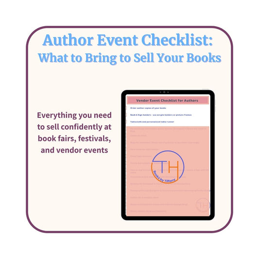 Author Event Checklist: What to Bring to Sell Your Books